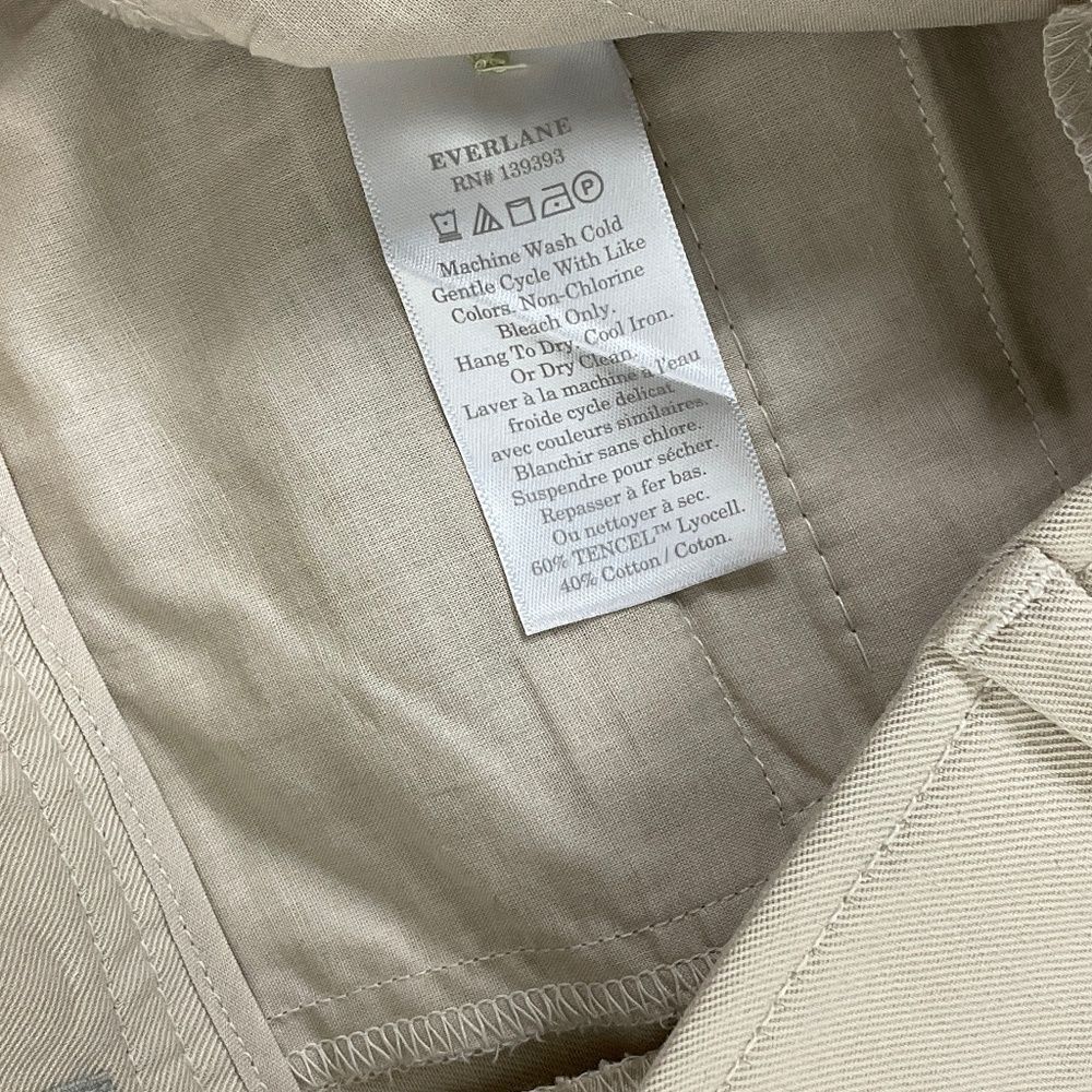 EVERLANE The Draper Pleated Pant 6S NWT - Picture 9 of 16
